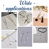 Unicraftale 3 Styles 925 Sterling Silver Open Jump Rings STER-UN0001-22B-6