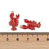 Brass Alloy Pendants KK-R226-15G-01-3