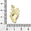 Brass Enamel Pendants KK-B136-07G-07-3