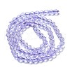 Transparent Glass Beads Strands GLAA-A014-03M-2