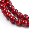Synthetic Turquoise Beads Strands TURQ-H038-8mm-XXS17-3