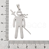 Non-Tarnish 304 Stainless Steel Pendants STAS-Z069-03P-3