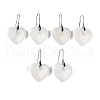 Natural Quartz Crystal Dangle Earrings EJEW-C119-03P-09-1