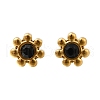 304 Stainless Steel Stud Earrings EJEW-F361-20G-2