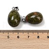 Natural Unakite Pendants G-U018-01P-D-3