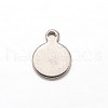 Tarnish Resistant 304 Stainless Steel Charms STAS-M211-23-1