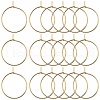 SUNNYCLUE 150Pcs 316 Surgical Stainless Steel Hoop Earring Findings STAS-SC0007-18-1