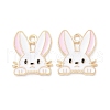 Alloy Enamel Pendants PALLOY-D015-08E-2