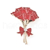 Flower Enamel Pins JEWB-C042-01F-G-1