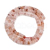 Natural Ferruginous Quartz Beads Strands G-H292-A24-01-3