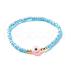 Glass Seed Beads Stretch Bracelets Set BJEW-JB07410-6