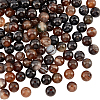 Olycraft Natural Striped Agate/Banded Agate Beads Strands G-OC0003-56A-02-1
