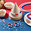  DIY Independence Day Bracelet Making Kit DIY-NB0008-49-4