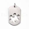 Non-Tarnish 304 Stainless Steel Pendants Set STAS-D179-10P-3