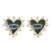 Printed Alloy Pendants ENAM-S016-69C-1