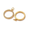 304 Stainless Steel Pendants STAS-H475-06G-2