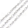 Tarnish Resistant 304 Stainless Steel Mother-Son Chains CHS-F011-07A-P-2