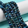 Natural Tiger Eye Beads Strands G-K351-B06-02-2