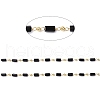 3.28 Feet Handmade Glass Beaded Chains X-CHC-F008-B05-3