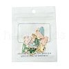 10Pcs 5 Styles Alloy Enamel Pendants FIND-FS0002-32-6