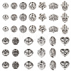  130Pcs 13 Styles Tibetan Style Alloy Beads FIND-TA0002-75-2