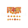 AHADERMAKER 44pcs 11 styles Thanksgiving Day Alloy Enamel Pendants ENAM-GA0001-08-7