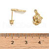 Ion Plating(IP) 304 Stainless Steel Stud Earring Findings STAS-I206-02G-3