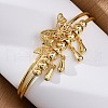 Brass Cuff Bangles BJEW-U025-06G-3