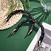 Arch Plastic Imitation Bamboo Shank Bag Handles DIY-WH0430-527A-5