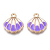 Alloy Enamel Pendants ENAM-Q446-001B-RS-2