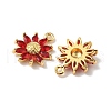 Brass Micro Pave Cubic Zirconia Pendants KK-D373-04B-G-2