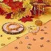 SUNNYCLUE 64Pcs 16 Styles Thanksgiving Day Alloy Enamel Pendants ENAM-SC0005-19-4