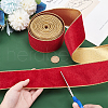 10 Yards Single Face Velvet Ribbons SRIB-WH0026-10B-3