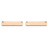 Brass Links Connectors KK-E785-37RG-1