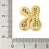 Rack Plating Brass Micro Pave Clear Cubic Zirconia Perdants KK-C067-11G-K-3