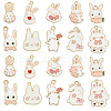 50Pcs 10 Styles Alloy Enamel Pendants ENAM-CJ0003-27-1