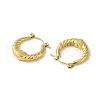 304 Stainless Steel Hoop Earrings for Women EJEW-B051-05G-2