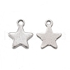Non-Tarnish 201 Stainless Steel Charms STAS-F255-018P-2