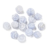 Natural Blue Lace Agate Carved Beads G-NH0001-10B-1