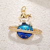 Brass Micro Pave Cubic Zirconia Pendants PW-WG97A51-01-1