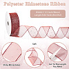 9M Polyester Rhinestone Ribbon OCOR-TAC0015-19B-4