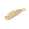 Brass Micro Pave Cubic Zirconia Pendants KK-P290-42G-2