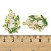 Alloy Enamel Pendants FIND-Z049-01G-B-3