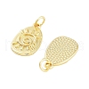 Rack Plating Brass Pendants KK-C056-06G-2