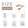 Biyun DIY Geometry Pendant Making Kit DIY-BY0001-22-3