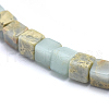 Natural Aqua Terra Jasper Beads Strands G-I213-01-8mm-3