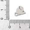 304 Stainless Steel Charms STAS-S174-10P-3