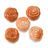 Natural Red Aventurine Carved Pendants G-S390-03C-1