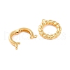 Brass Fold Over Clasps KK-U016-06G-2