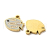 304 Stainless Steel Enamel Charms STAS-L022-166G-2